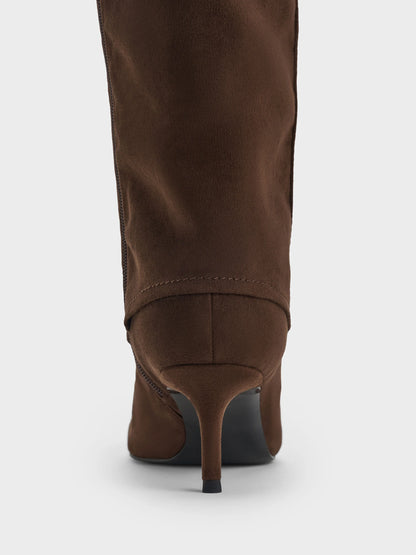Dark Brown Textured
