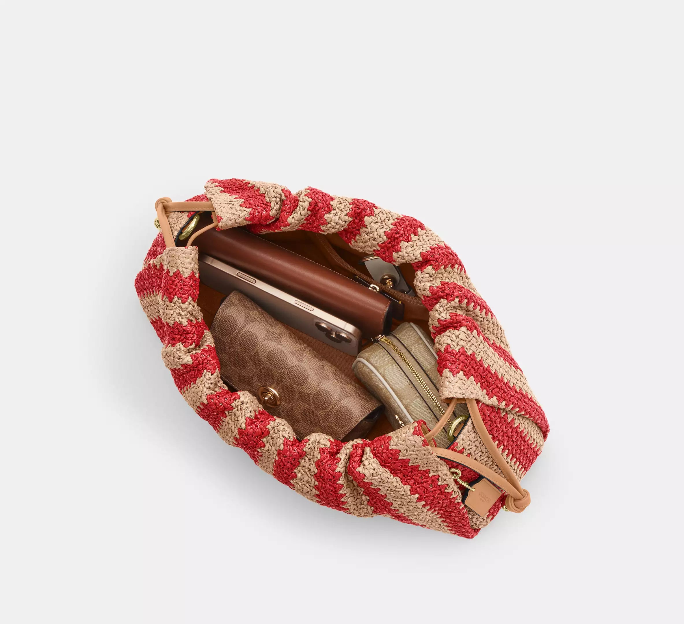 Gold/Red/Tan