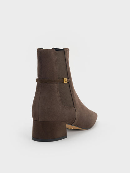 Dark Brown Textured