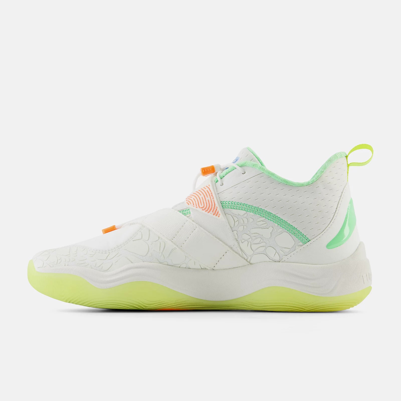 Optic White With Neon Dragonfly And Cosmic Pineapple