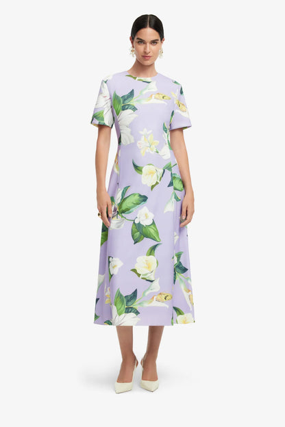 Lily Blossom Print in Lilac