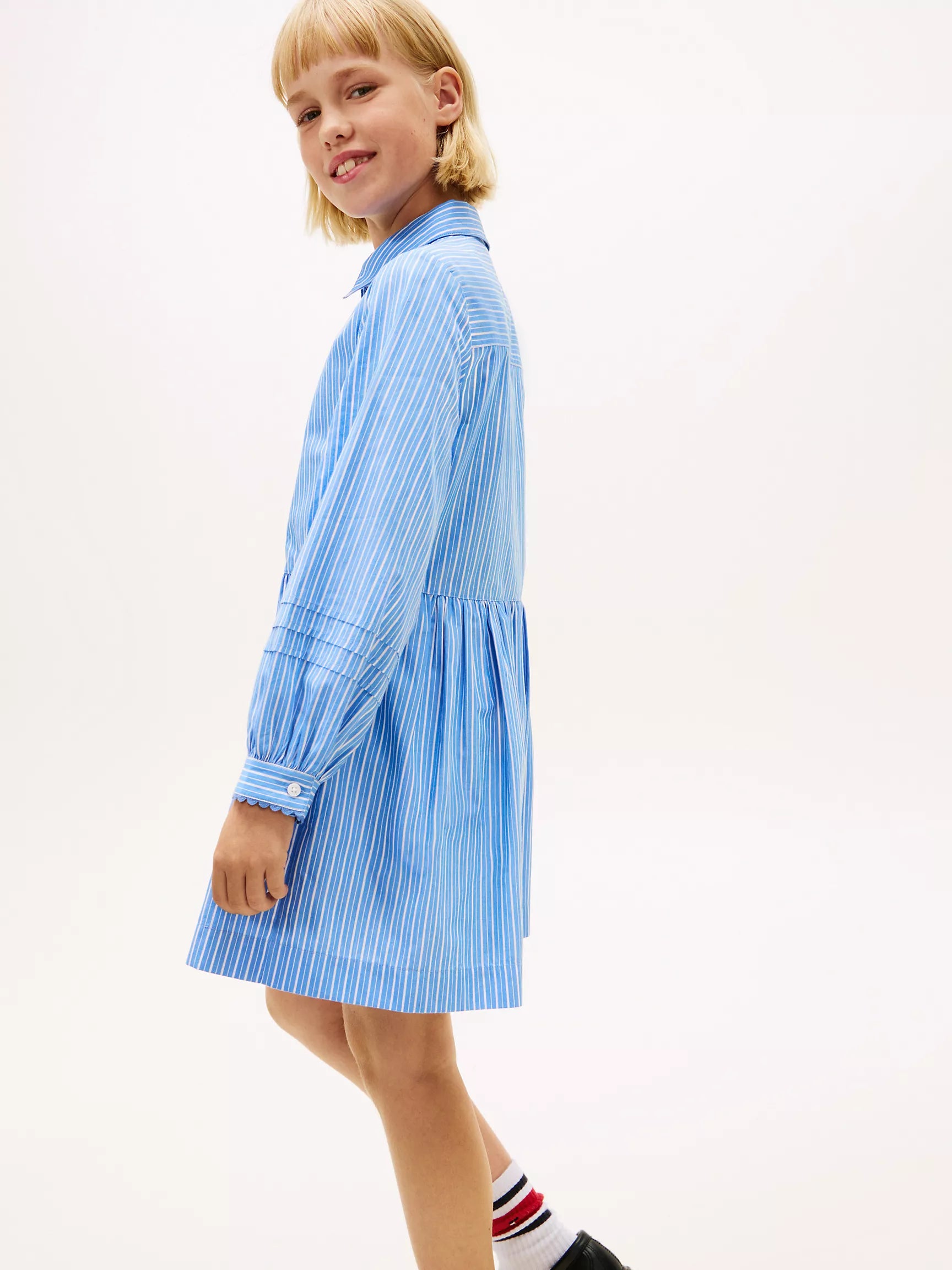Light Powdery Blue Stripes