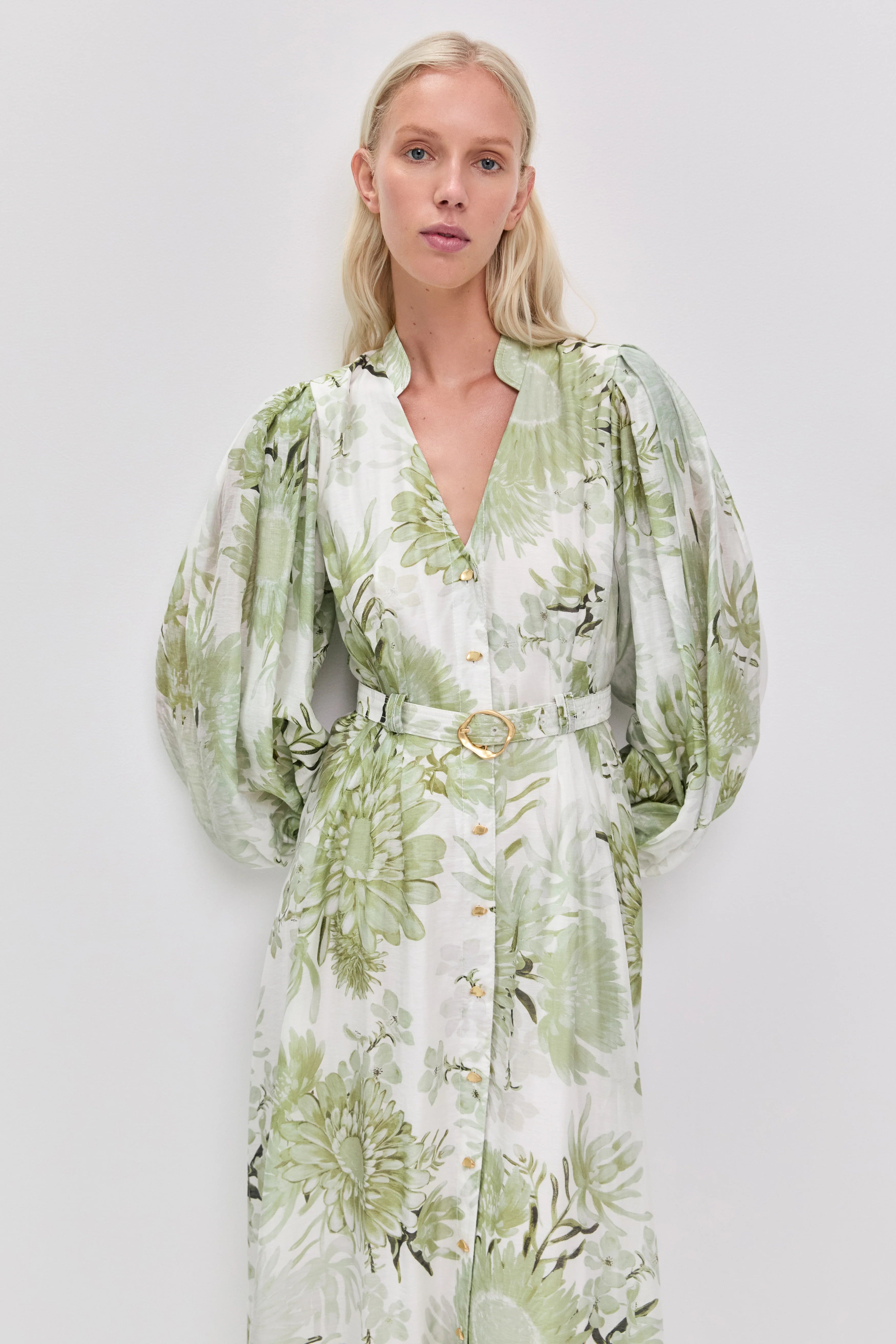 OLIVE NATIVE FLORAL