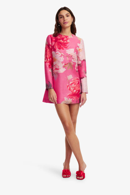 Peony Print in Fuchsia