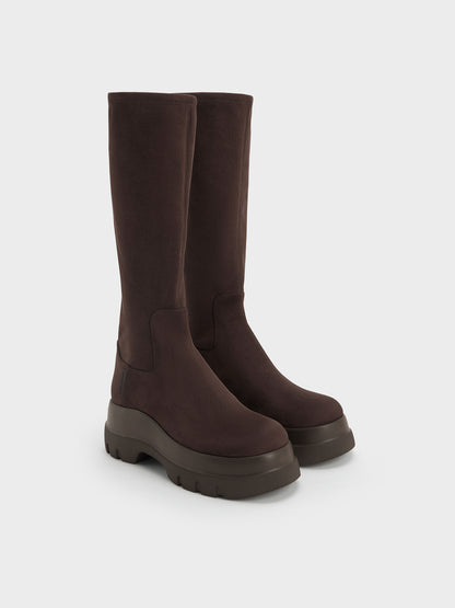 Dark Brown Textured