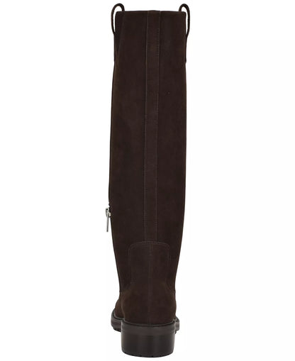 Dark Brown Suede