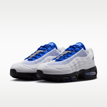 White/Black/Metallic Silver/Racer Blue
