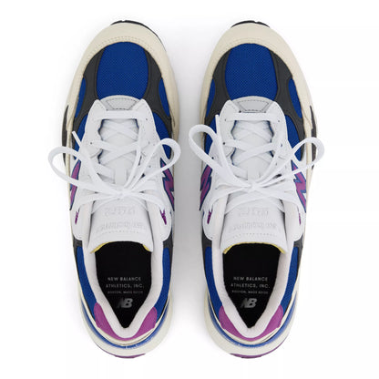 White With Team Royal And Purple Fuschia