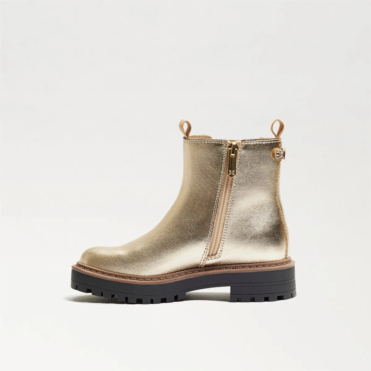 Gold Metallic Leather