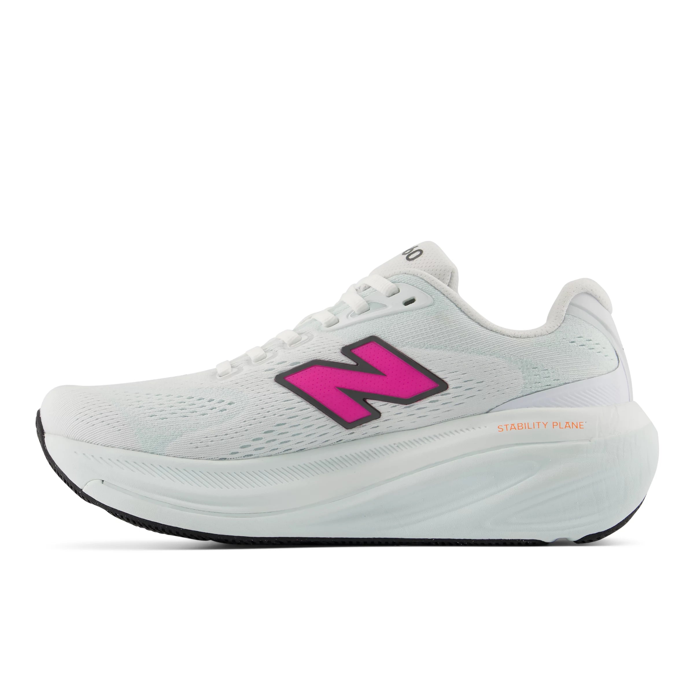 White With Pink Heat And Glint Blue
