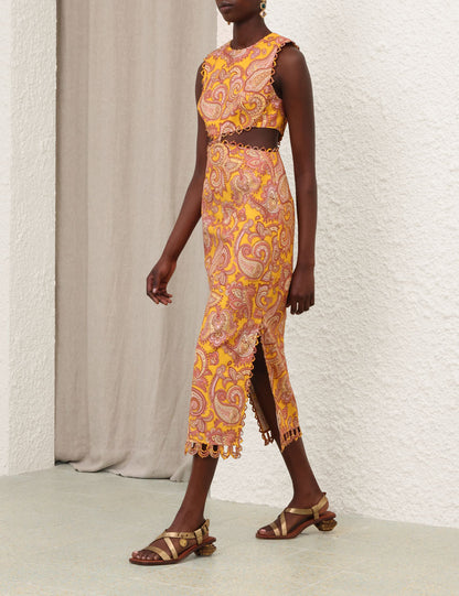 Mustard Paisley