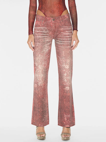 Printed Mesh Petite Syrah
