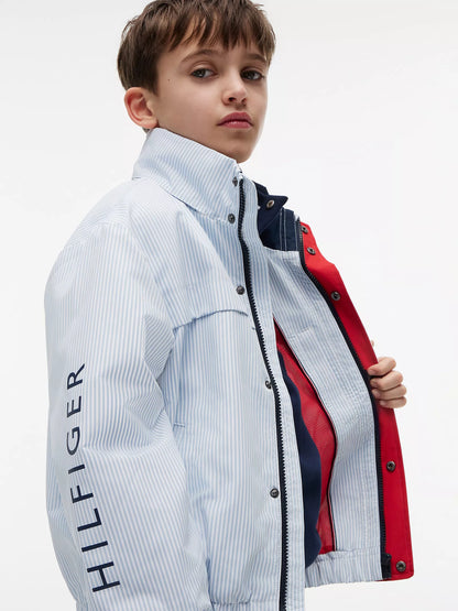 Breezy Blue Stripe