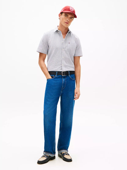 Navy/White Stripe