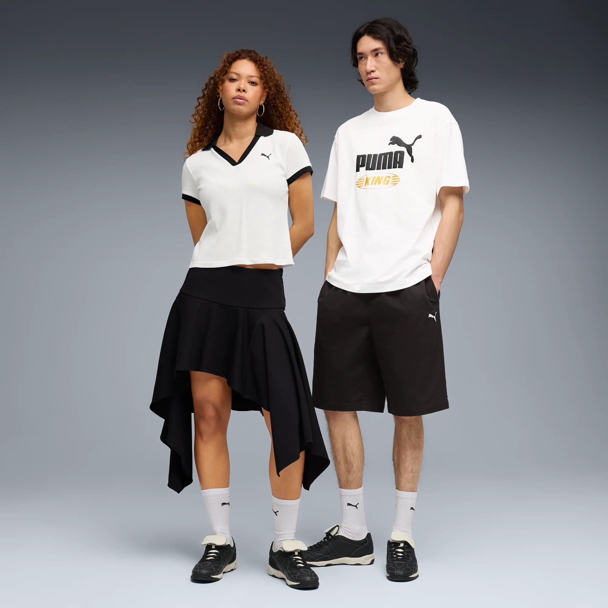 PUMA Black-Frosted Ivory