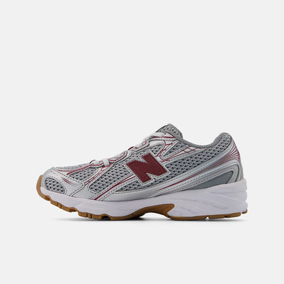 Silver Metalic With Monarch Burgundy