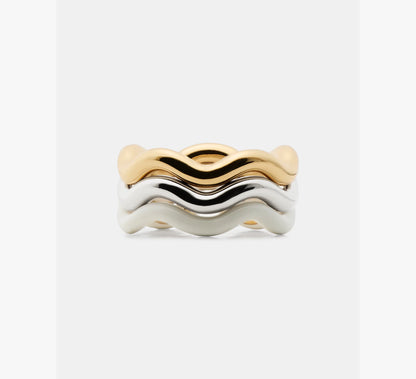 White/Gold Silver