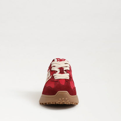 Deep Scarlet Suede
