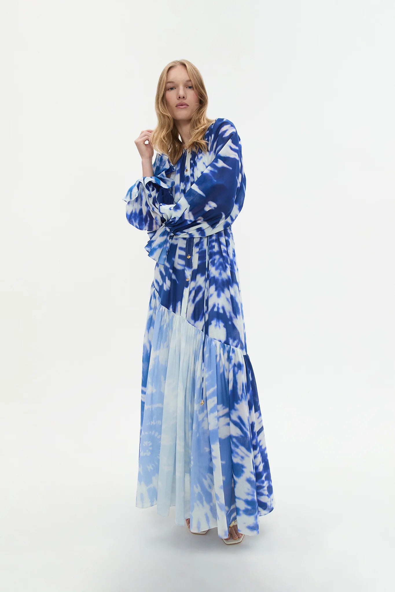 BLUE SHIBORI