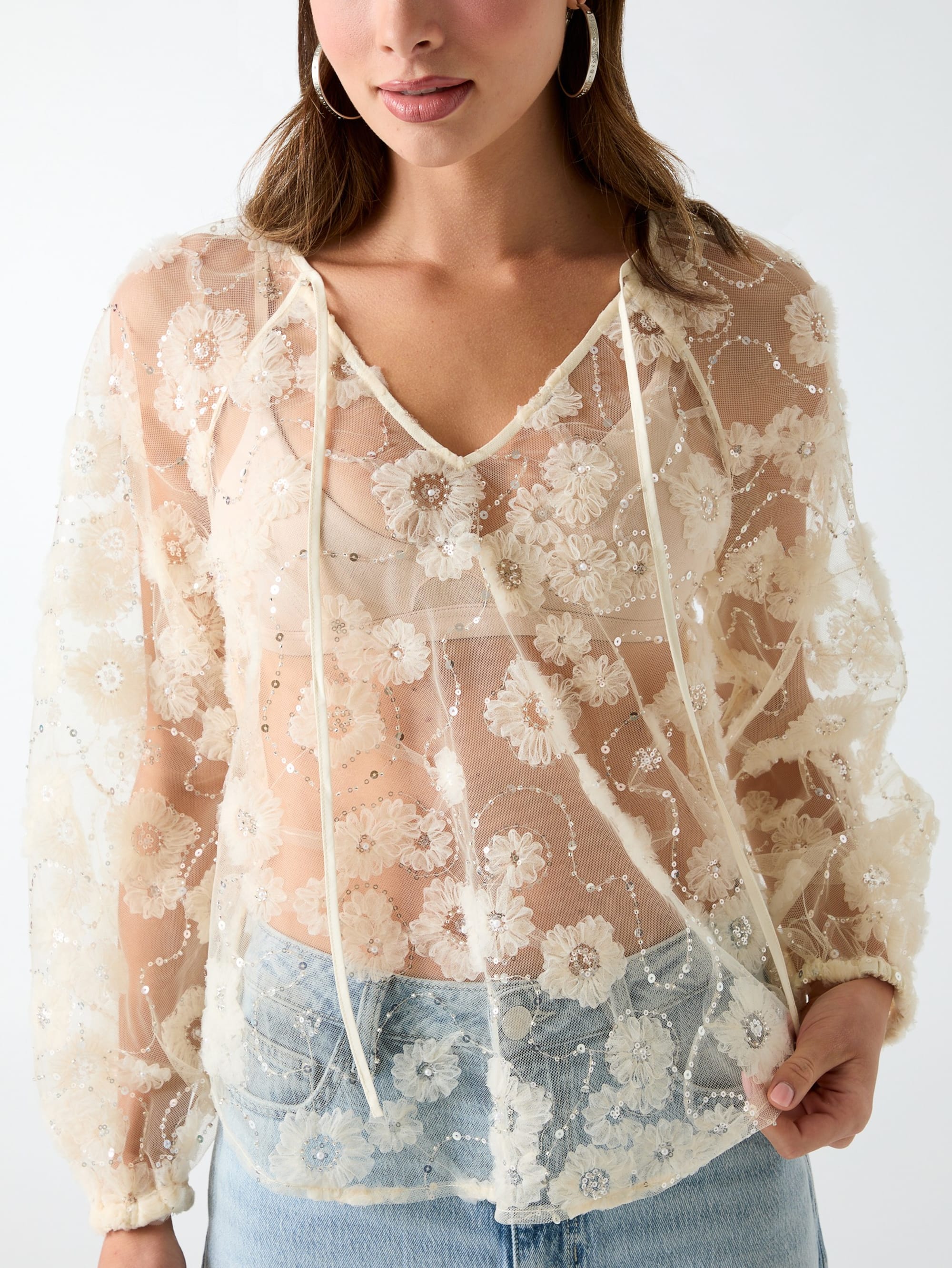 Cream White Multi