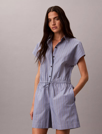 Dusty Sailor Blue Stripe