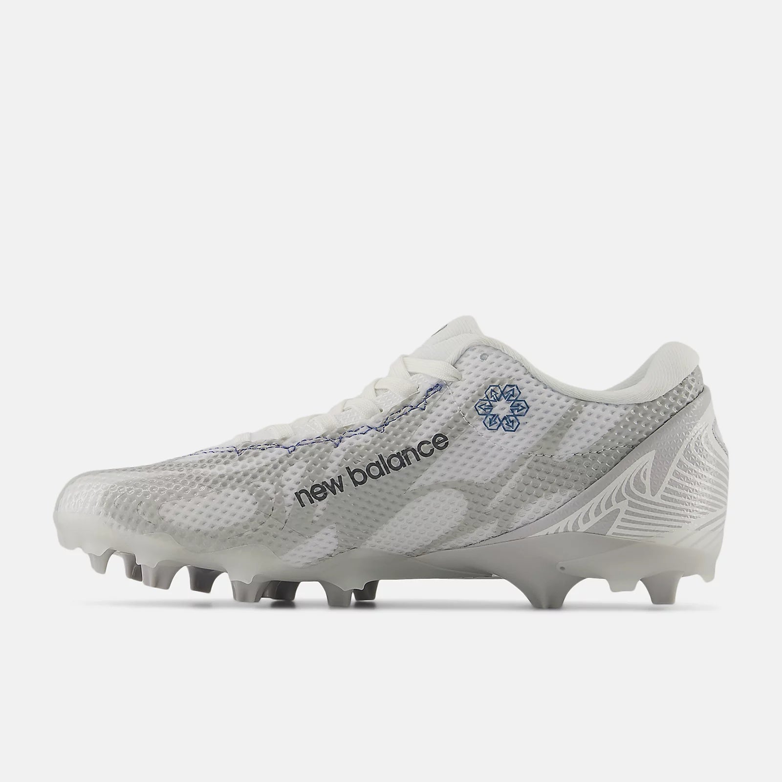 White With Shoreline Blue