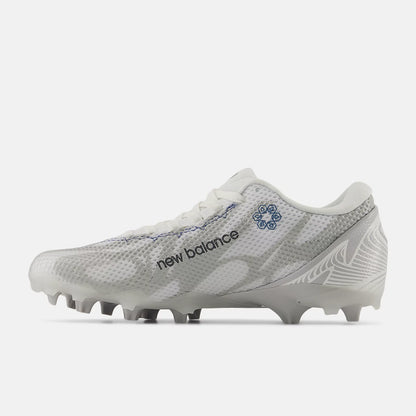 White With Shoreline Blue