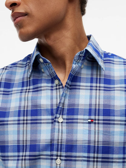 Wedge Blue Check