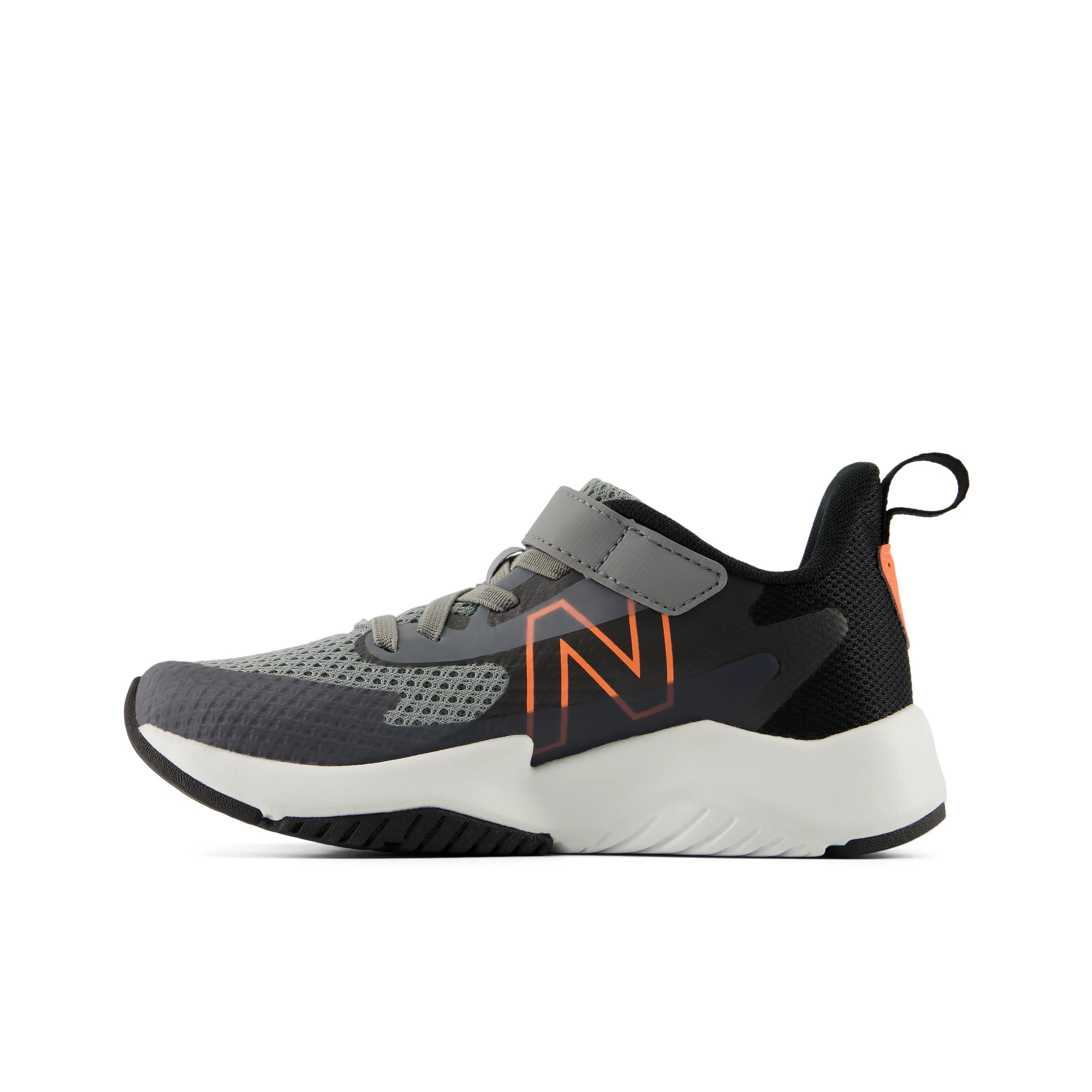 Slate Grey With Black And Tangerine Heat