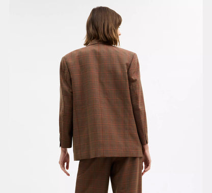 Orange/Pink Plaid