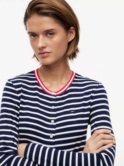 Navy Blue Stripe