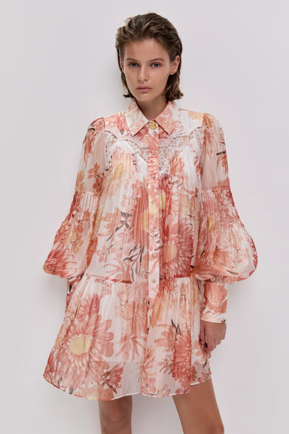 RUST NATIVE FLORAL
