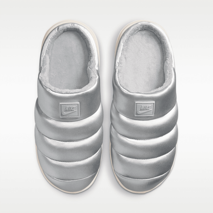 Metallic Silver/Light Orewood Brown
