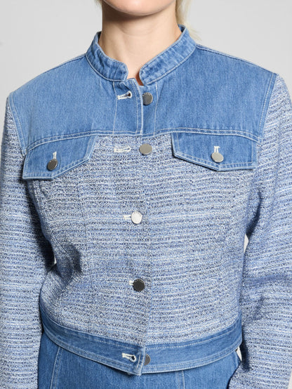 Blue Indigo Tweed Combo