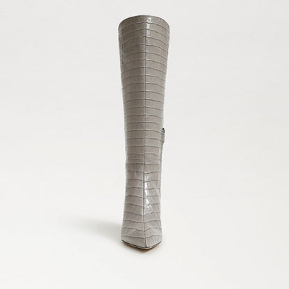 Antico Gray Croco Leather