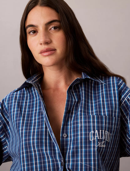 Haute Check Estate Blue / Winter Blue