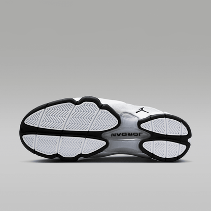 White/Black/Metallic Silver