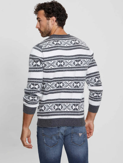 Linen Dark Grey Ethnic St