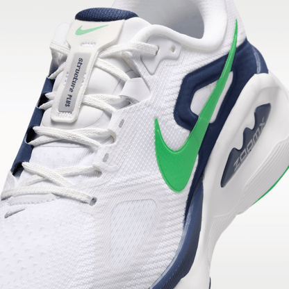 White/Midnight Navy/Summit White/Green Spark