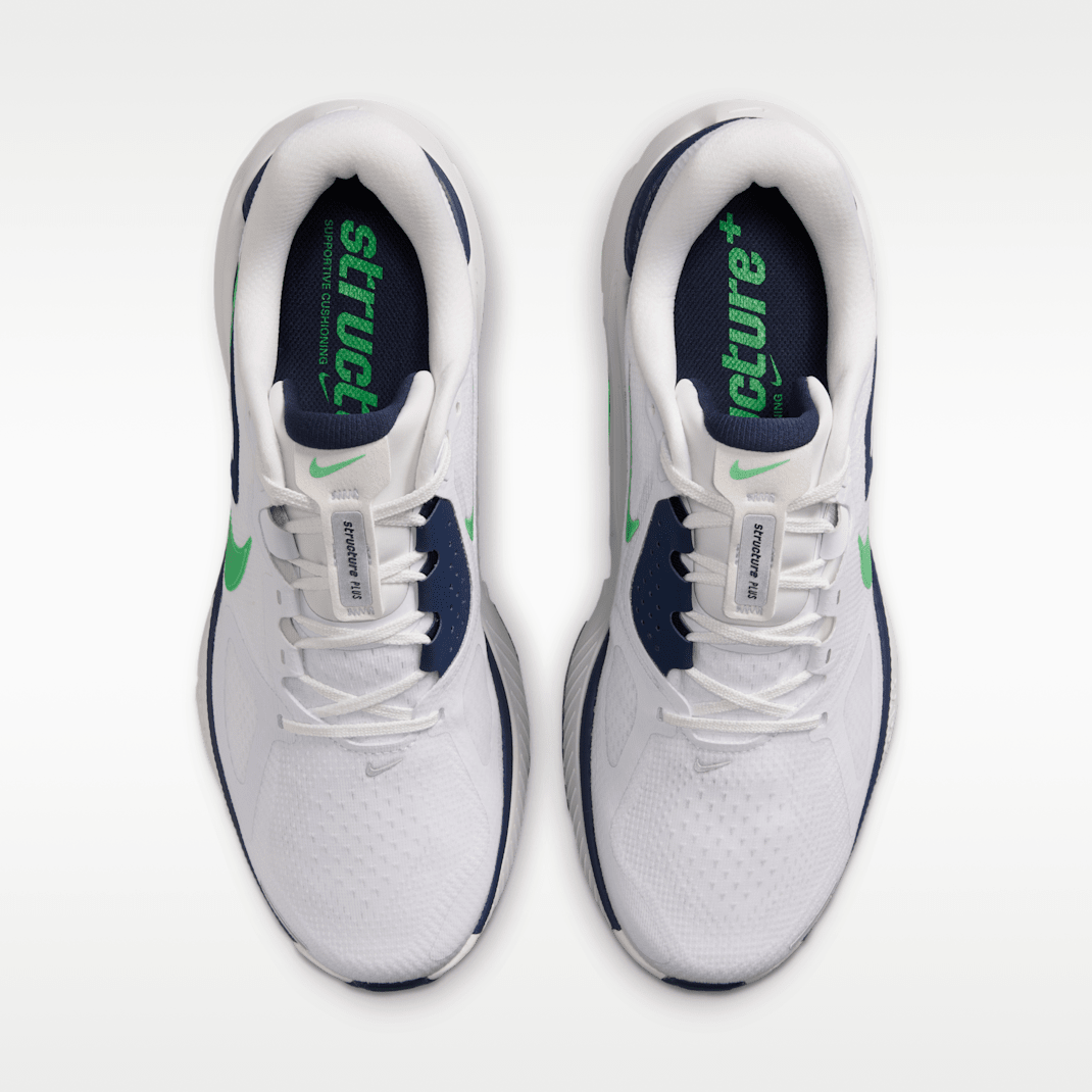 White/Midnight Navy/Summit White/Green Spark