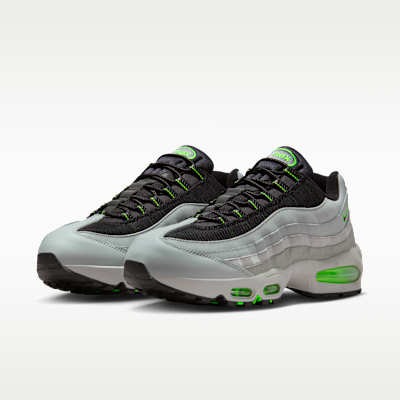 Light Smoke Grey/Green Strike/White/Black