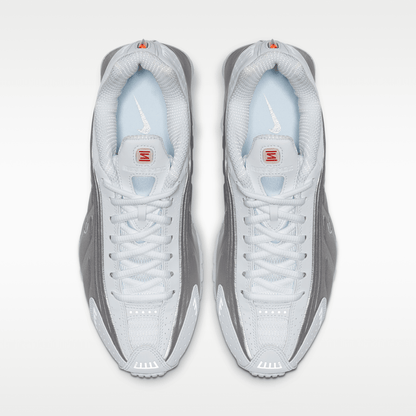 White/Metallic Silver/Max Orange/White