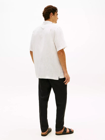 White/Black Stripe