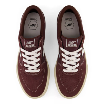 Cherry Leather With White