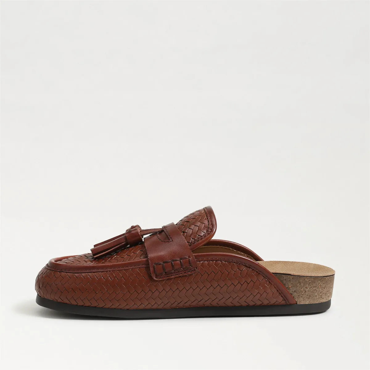 Chestnut Brown Woven Leather
