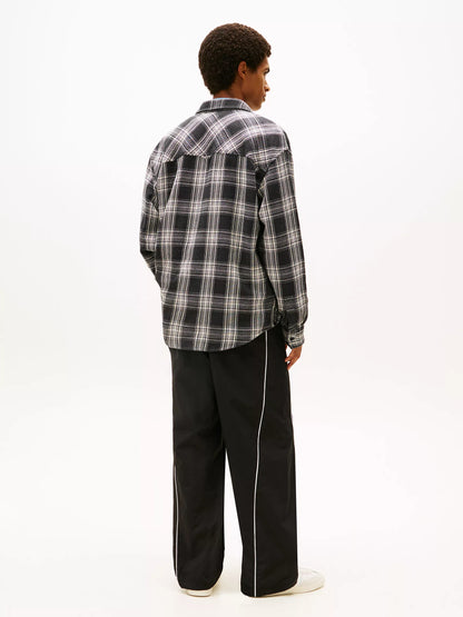 Washed Black Check