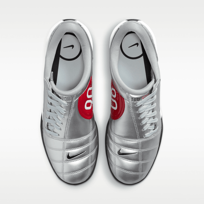 Metallic Silver/University Red/White/Black