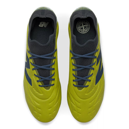 Sulphur Green With Navy And Navy