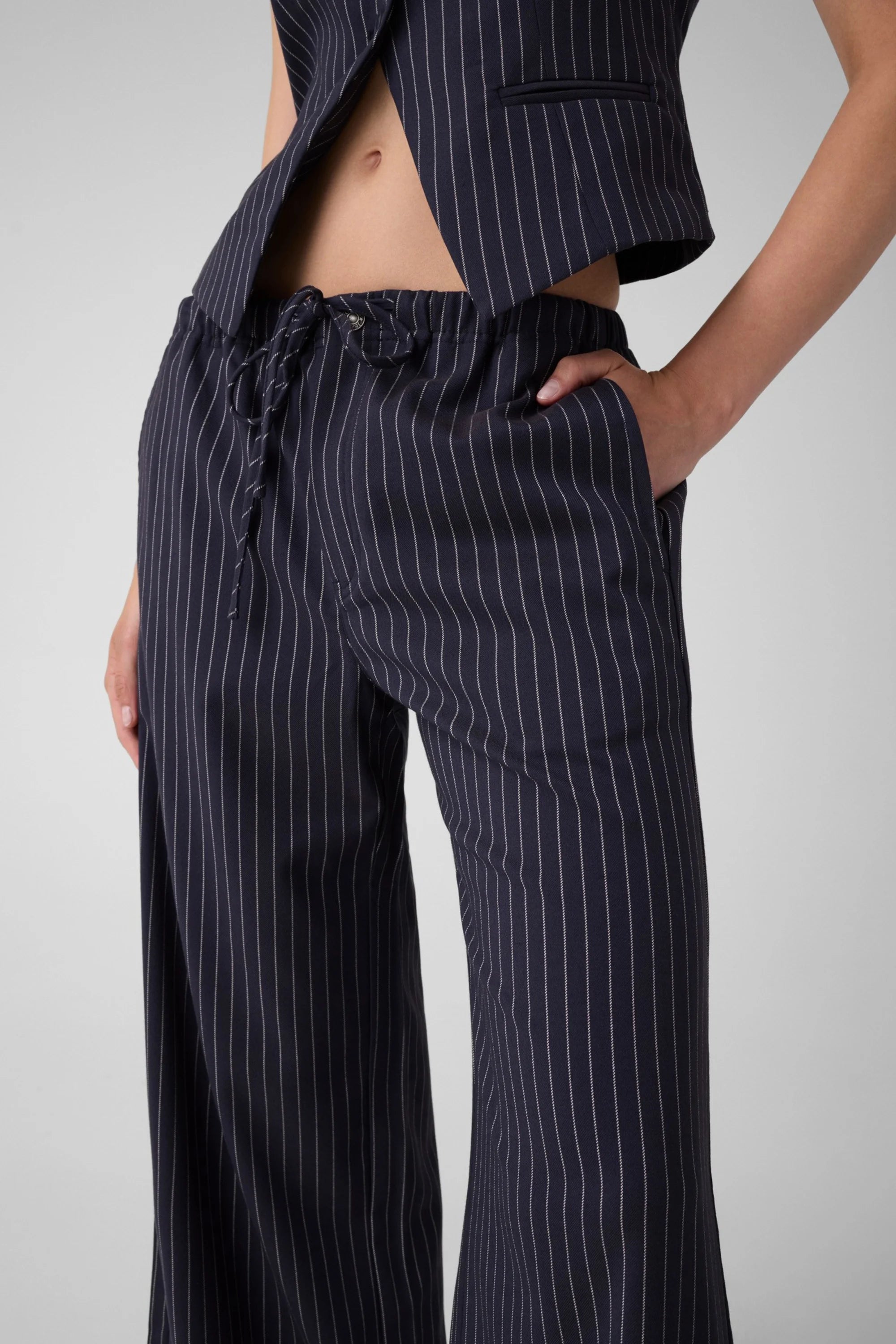 Daring Ocean Pinstripes