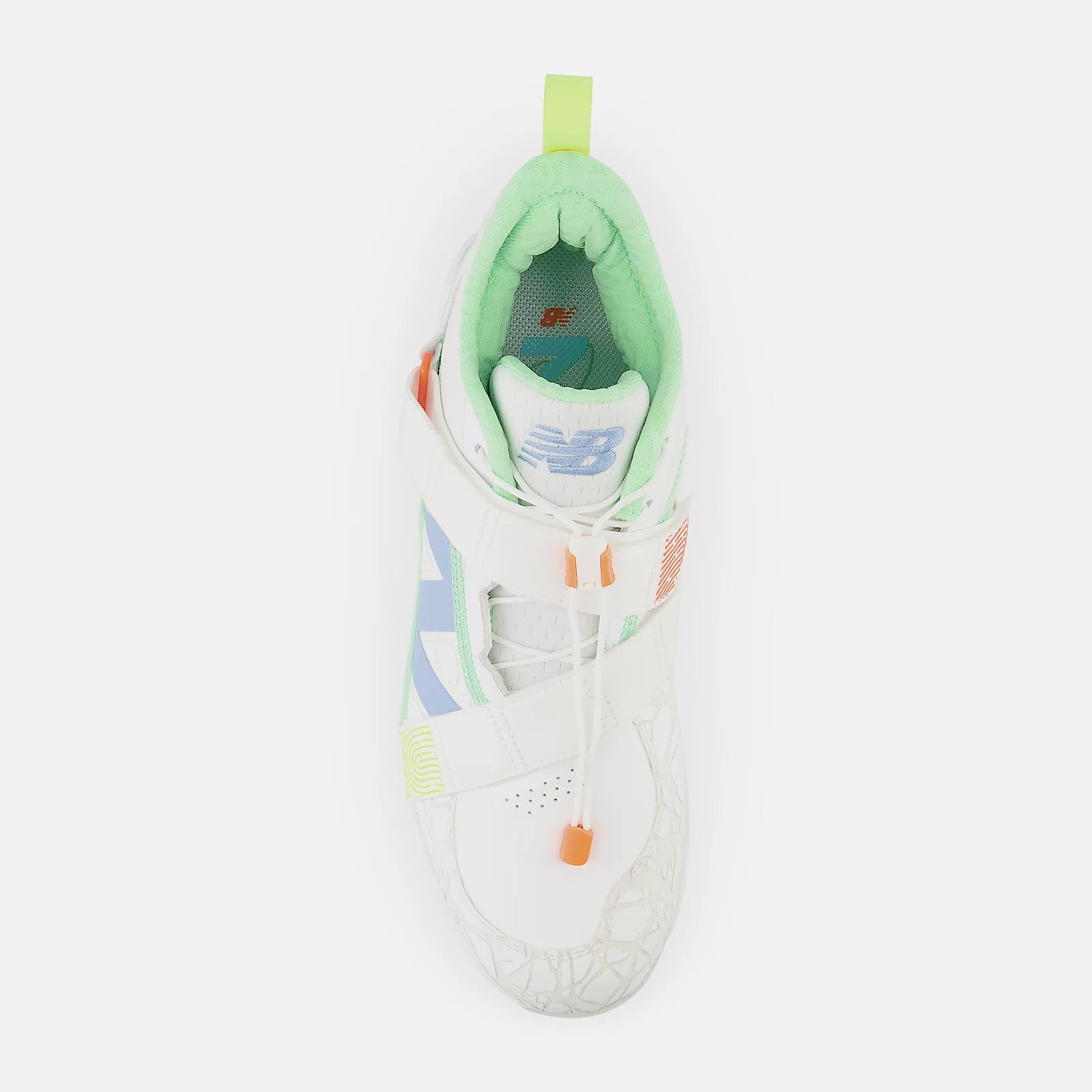 Optic White With Neon Dragonfly And Electric Jade